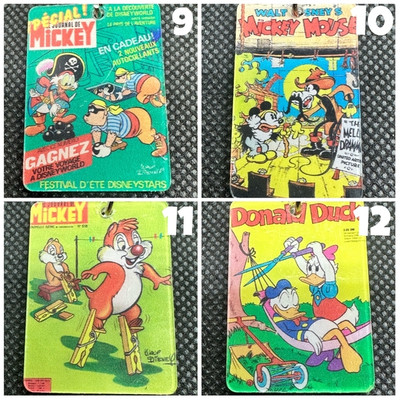Vintage Disney Cartoon PosterKBK Acrylic Keychains - Picture 3 of 6